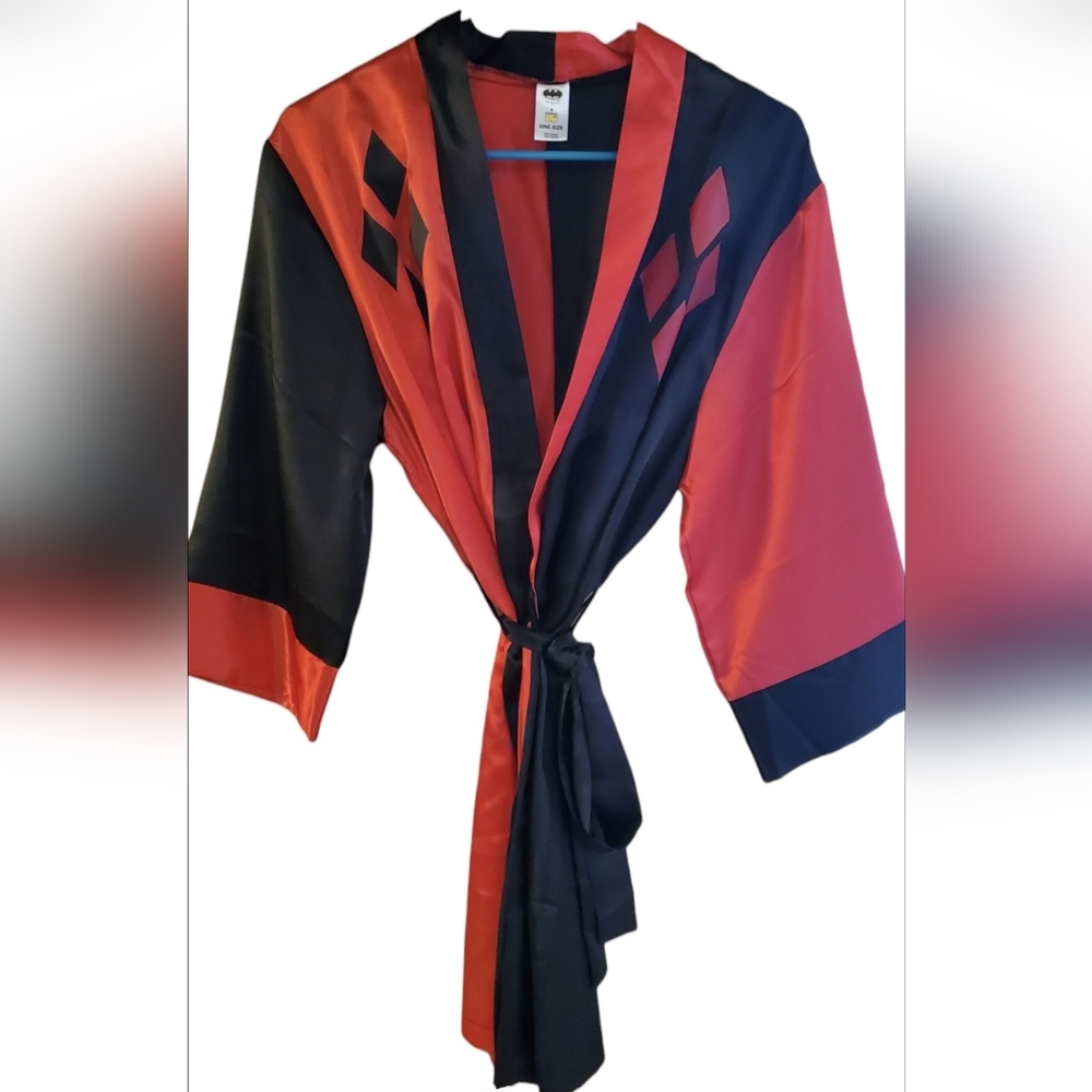 Harley Quinn Satin like Robe